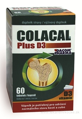 COLACAL Plus D3 60 ks