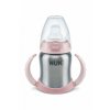 NUK Antikorový hrnček na učenie ružový