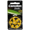 CAMELION ZincAir A10 batérie 6 ks