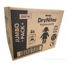 HUGGIES DryNites M pre dievčatá (4-7 rokov) JUMBO plienkové nohavičky 17-30 kg, 64ks