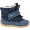FARE BARE detské zimné topánky MODRÉ 5041201 č.21
