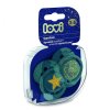 Lovi dynamický utišujúci cumlík Stardust 3-6m green 2 ks