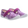 Fare veľkosť 24, Detské dievčenské prezuvky fialové na suchý zips  – ortopedická textilná obuv, 4110491