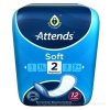 ATTENDS Soft Normal 2 Dámske Inkontinenčné Vložky – 12 ks (savosť 449 ml, dĺžka 26,5 cm)