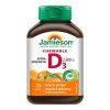 Jamieson Vitamín D3 2500 IU – pomarančové tablety na cmúľanie, 75 ks