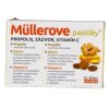 MÜLLEROVE pastilky PROPOLIS, ZÁZVOR, VITAMÍN C 24 ks