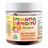 NATURES Immuno Bambini Beta-glukán Multivitamín – želatínové medvedíky s kúskami čučoriedok, 60 ks