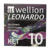 Wellion LEONARDO KET Prúžky testovacie 10 ks