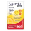 Ascorvita MAX vitamín C, D a zinok 90 tbl