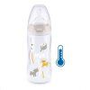 NUK FC+ flaša Temperature Control 300ml flow control biela