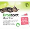 Dronspot 60 mg/15 mg spot-on (2 pipety) 2x0,7 ml
