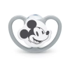 NUK Dudlík Space Mickey (0-6m) šedý