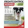 FRONTCONTROL WORMER na odčervenie,  tablety pre psy 1x2 ks