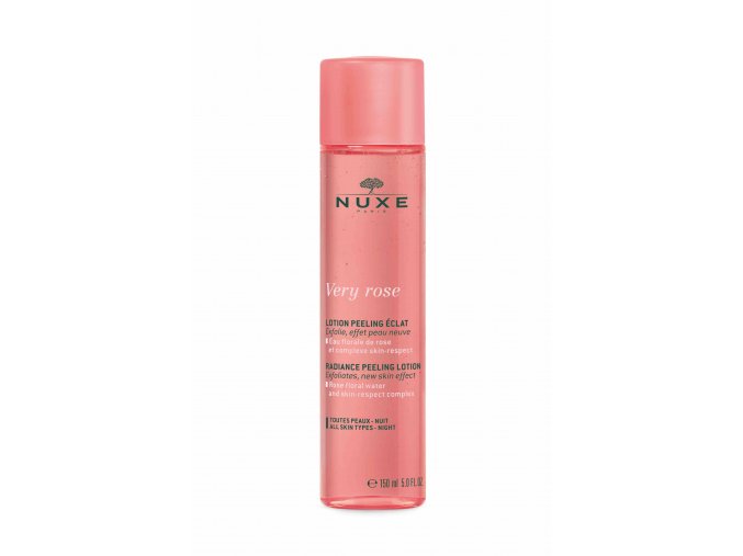 NUXE Very Rose Rozjasňující peelingová voda 150ml