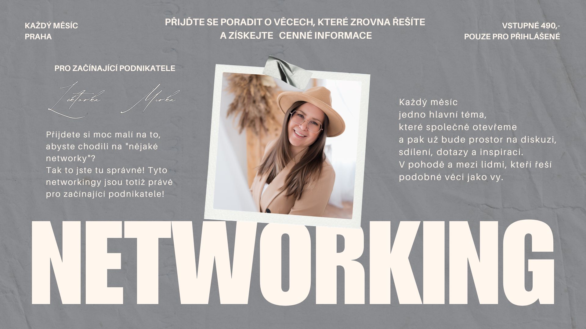 networking setkání podnikatelé podnikatelky podnikání marketing