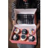 Wednesday narozeninová - 6ks cupcakes (v krabičce)