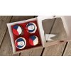 Stojíme za prezidentem - 4ks cupcakes (v krabičce)