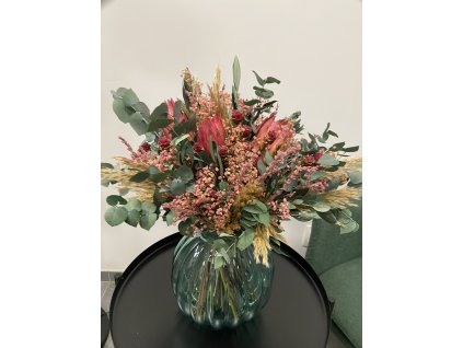 Stabilizovaná kytica "Pink Valentine"