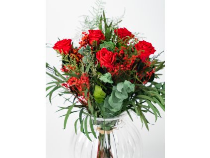 Valentínska kytica ako dlhodobá dekorácia interiéru