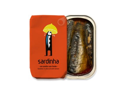 Sardinky v olivovém oleji s citronem (2)