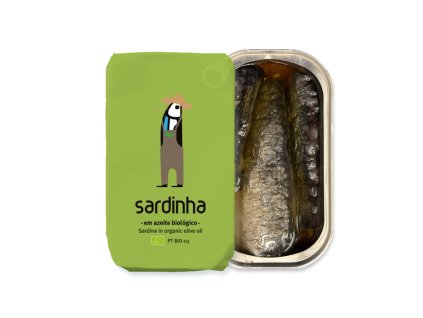 Sardinky v bio olivovém oleji