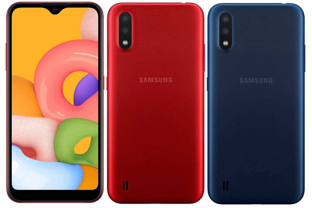 Samsung Galaxy A01 (SM-A015F) – Kompaktní a dostupný telefon s duálním fotoaparátem
