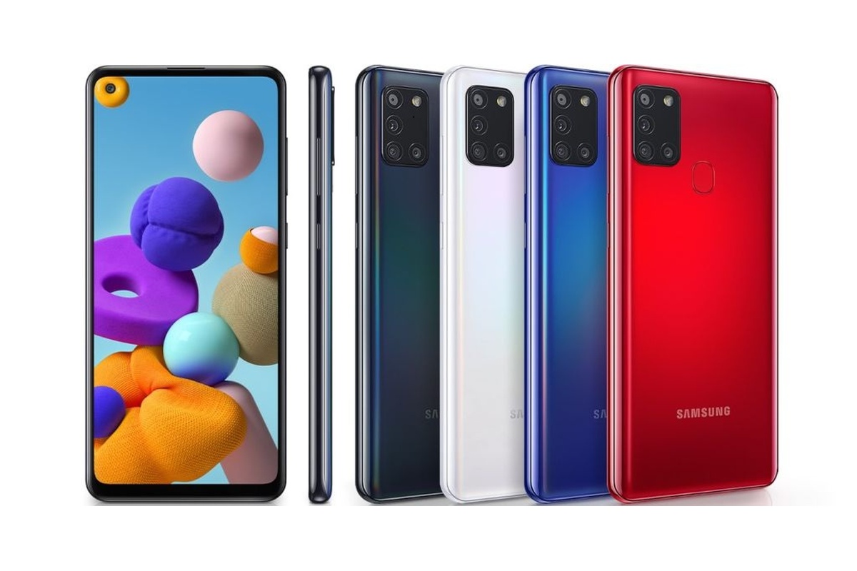Samsung Galaxy A21s (SM-A217F) – Stylový a cenově dostupný smartphone se čtyřmi fotoaparáty a skvělou výdrží