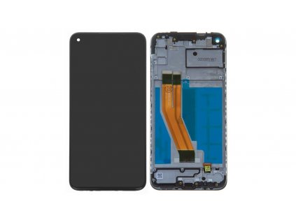 Originál LCD Displej Samsung Galaxy M11 (m115) + dotyková plocha černá + Rám