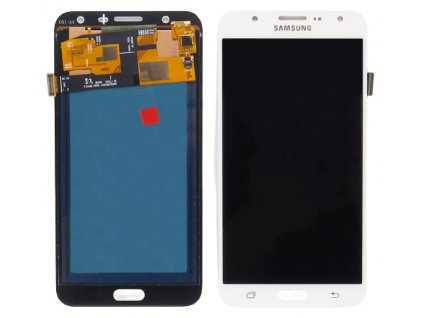 Náhrada LCD Displej Samsung Galaxy J7 2015 (J700) + dotyková plocha bílá
