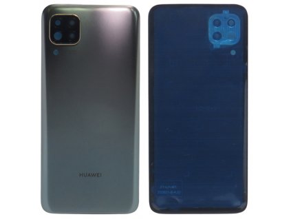 Zadní kryt + kryt fotoaparátu pro Huawei P40 Lite, barva stříbrná (Skyline Gray)