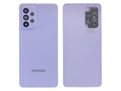 Samsung Galaxy Galaxy A52 4G (SM-A525F), A52 5G (SM-A526B), A52s 5G (SM-A528B) - Kryt zadný + kryt fotoaparátu, barva fialová (Awesome Violet)