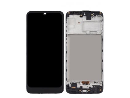 Samsung Galaxy M30s (SM-M307F) Displej + dotyková plocha černá + Rám - OLED