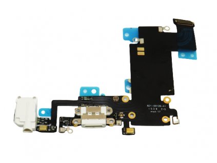Apple iPhone 6s Plus - Nabíjecí Konektor + Jack Konektor + Mikrofon + Flex Kabel - barva bílá