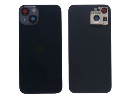 Apple iPhone 13 zadní sklo + sklíčko kamery - černá barva (Midnight)