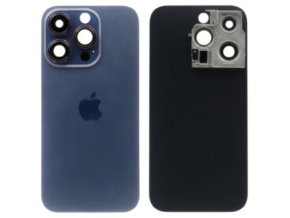 Apple Iphone 14 Pro zadní sklo + sklíčko kamery - fialová barva (Deep Purple)