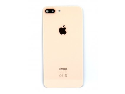 Apple Iphone 8 Plus zadní sklo + sklíčko kamery - zlatá barva (Gold)