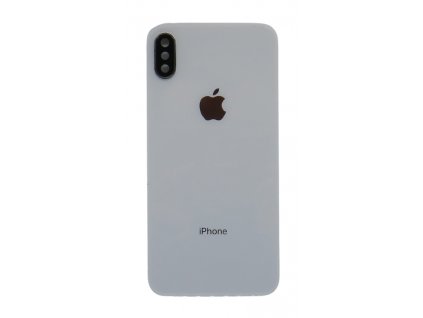 Iphone X zadní sklo + Sklíčko kamery - bílá barva