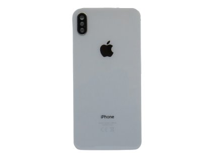 Iphone XS Max zadní sklo + sklíčko kamery - bílá barva