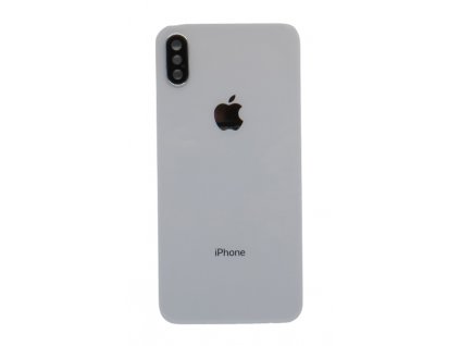 Iphone XS zadní sklo + Sklíčko kamery - bílá barva
