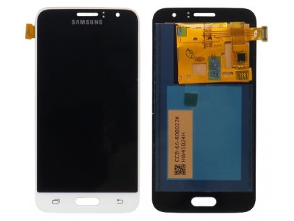 Náhrada LCD Displej Samsung Galaxy J1 2016 (J120) + dotyková plocha bílá