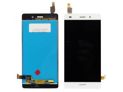 Originál LCD Displej Huawei P8 Lite (ALE-L21) + dotyková plocha bílá