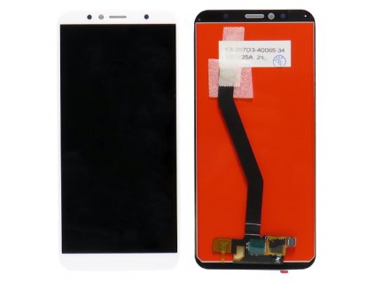 Originál LCD Displej Huawei Y6 2018 / Y6 Prime 2018 + dotyková plocha bílá