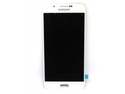 Originál LCD Displej Samsung Galaxy A8 2016 (A810) + dotyková plocha bílá