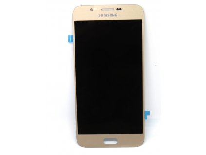 Originál LCD Displej Samsung Galaxy A8 2016 (A810) + dotyková plocha zlatá