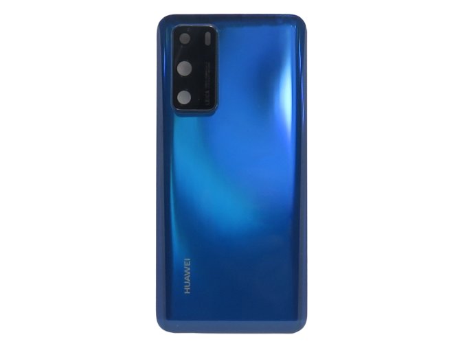Huawei P40 - Kryt zadní + kryt fotoaparátu, barva modrá