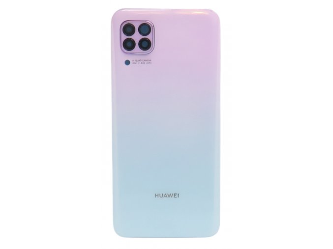 Huawei P40 Lite - Kryt zadní + kryt fotoaparátu, barva růžová
