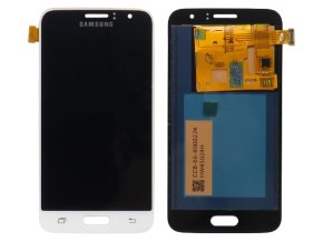 Náhrada LCD Displej Samsung Galaxy J1 2016 (J120) + dotyková plocha bílá
