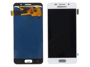 Náhrada LCD Displej Samsung Galaxy A3 2016 (A310) + dotyková plocha bílá