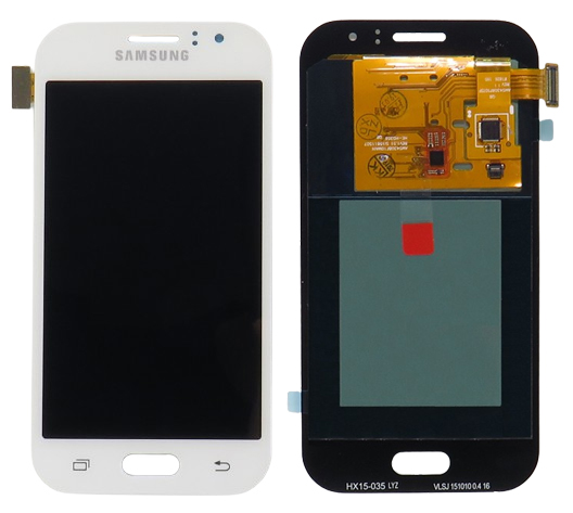 OEM LCD Displej Samsung Galaxy J1 ACE / ACE NEO (J110) + dotyková plocha bílá