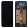 Originál LCD Displej Samsung Galaxy A12 (a125) + dotyková plocha černá + Rám